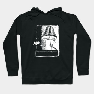 For whom the Bell Tolls (white image) Hoodie